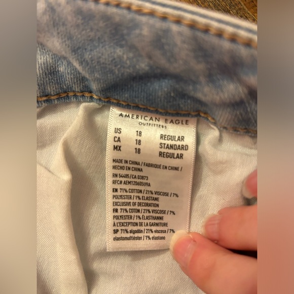 Size 18 regular, AE Hi-Rise jegging - Picture 5 of 5